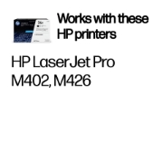 Image de HP 26X LaserJet, lot de 2 cartouches de toner grande capacité authentiques, noir