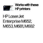 Picture of HP 655A Black Original LaserJet Toner Cartridge