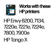 Picture of HP 303 Tri-color Original Ink Cartridge