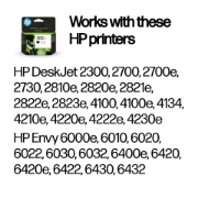 Picture of HP 305XL High Yield Black Original Ink Cartridge