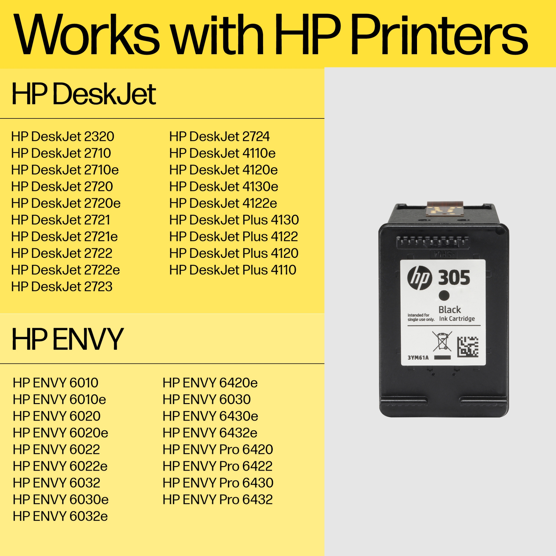 High Build Ink HP 305XL High Yield Tri-color Original Ink Cartridge - Zondox