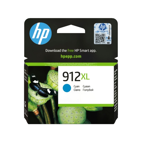 Picture of HP 912XL High Yield Cyan Original Ink Cartridge