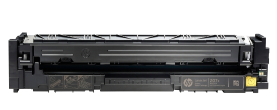 Afbeeldingen van HP 207X originele high-capacity gele LaserJet tonercartridge