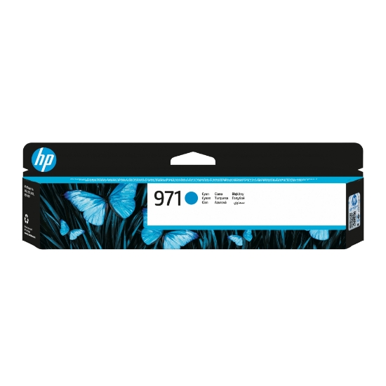 Picture of HP 971 Cyan Original Ink Cartridge