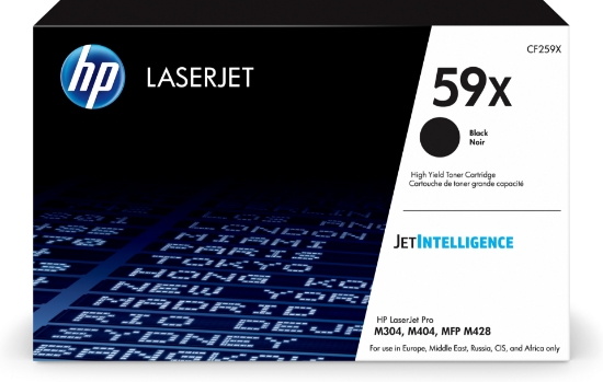 Picture of HP 59X High Yield Black Original LaserJet Toner Cartridge