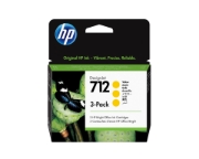 Picture of HP 712 3-pack 29-ml Yellow DesignJet Ink Cartridge