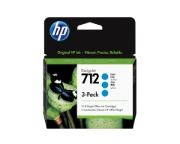 Picture of HP 712 3-pack 29-ml Cyan DesignJet Ink Cartridge