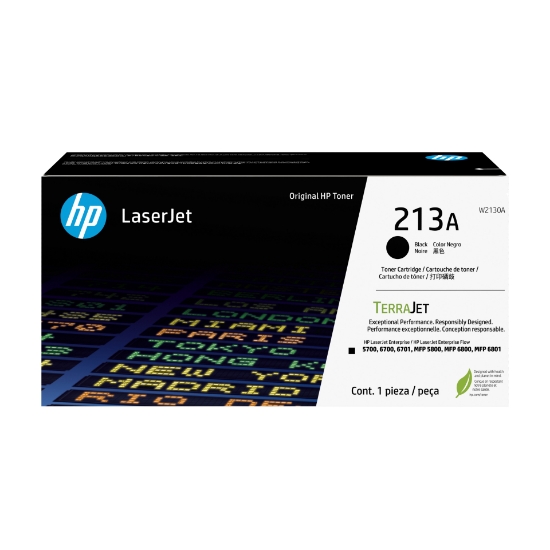 Afbeeldingen van HP 213A originele LaserJet-tonercartridge, zwart