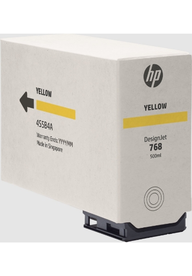 Picture of HP 768 500-ml Yellow DesignJet Ink Cartridge