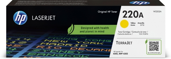 Picture of HP 220A Yellow Original LaserJet Toner Cartridge