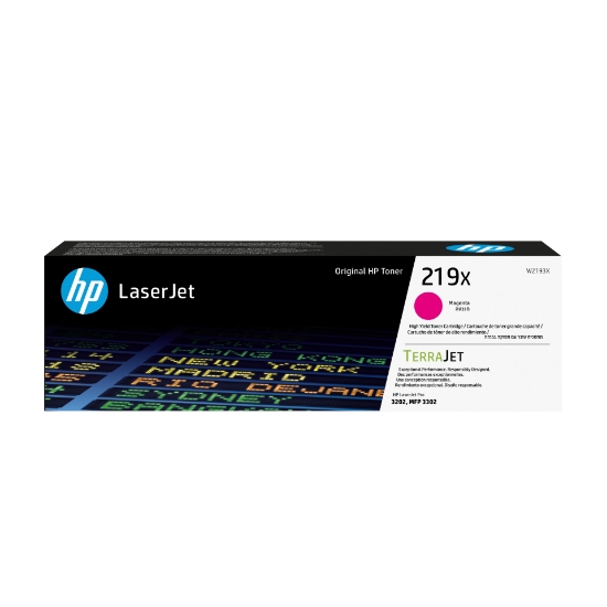 Picture of HP 219X High Yield Magenta Original LaserJet Toner Cartridge