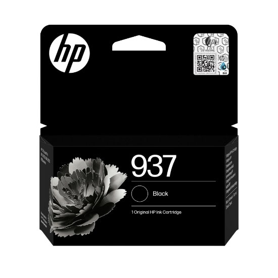 Picture of HP 937 Black Original Ink Cartridge