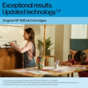 Afbeeldingen van HP 308 originele zwarte inktcartridge