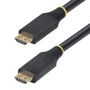 Picture of StarTech.com 10m (33ft) Active High Speed HDMI Cable with Gripping Connectors, 4K 60Hz/1440p 144Hz, HDR10/HDCP 2.2/ARC, 18Gbps, UHD HDMI Cord for TV/Monitor/Display, TPE Jacket