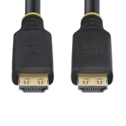 Picture of StarTech.com 10m (33ft) Active High Speed HDMI Cable with Gripping Connectors, 4K 60Hz/1440p 144Hz, HDR10/HDCP 2.2/ARC, 18Gbps, UHD HDMI Cord for TV/Monitor/Display, TPE Jacket