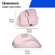 Afbeeldingen van HP Tilt Ergonomic Mouse 720M
