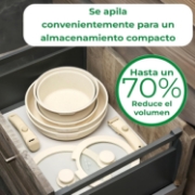 Afbeeldingen van Just Perfecto JL-996: 18-delige granieten kookset - beige