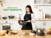 Afbeeldingen van Just Perfecto JL-997: 18-delige granieten kookset - zwart