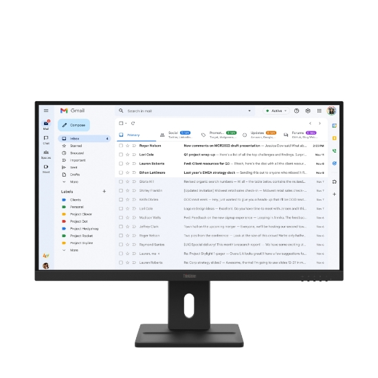 Picture of Lenovo ThinkVision E27-40 LED display 68.6 cm (27") 1920 x 1080 pixels Full HD LCD Black