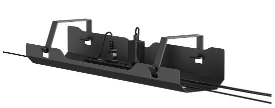 Image de Neomounts ADS07-122BL Goulotte passe-câbles - fixation à vis - universel