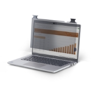 Picture of StarTech.com 13.3-inch 16:10 Bright Privacy Screen Filter with Touch, Flip-Over, 75% Light Transmittance, Anti-Glare Privacy Filter, +/- 30 Deg. View Angle