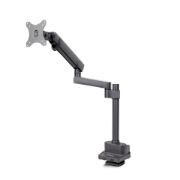 Picture of StarTech.com Desk Mount Monitor Arm, Up to 40-inch Screen/17.6lb (8kg), Mechanical Spring-Assisted Arm, C-Clamp/Grommet, Top-Down Installation, Toolless Adjustment