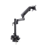 Picture of StarTech.com Desk Mount Monitor Arm, Up to 40-inch Screen/17.6lb (8kg), Mechanical Spring-Assisted Arm, C-Clamp/Grommet, Top-Down Installation, Toolless Adjustment