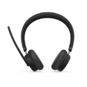 Picture of Lenovo 6550 Headset Wireless Head-band Office/Call center USB Type-C Bluetooth Black