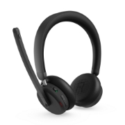 Picture of Lenovo 6550 Headset Wireless Head-band Office/Call center USB Type-C Bluetooth Black
