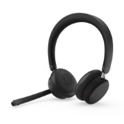 Picture of Lenovo 6550 Headset Wireless Head-band Office/Call center USB Type-C Bluetooth Black