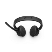 Picture of Lenovo 6550 Headset Wireless Head-band Office/Call center USB Type-C Bluetooth Black