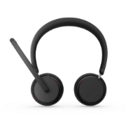 Picture of Lenovo 6550 Headset Wireless Head-band Office/Call center USB Type-C Bluetooth Black