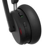 Picture of Lenovo 6550 Headset Wireless Head-band Office/Call center USB Type-C Bluetooth Black