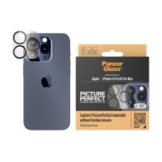Image de PanzerGlass ® PicturePerfect Camera Lens Protector iPhone 15 Pro | 15 Pro Max Protection d'écran transparent Apple 1 pièce(s)