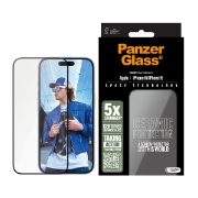 Image de PanzerGlass ® Ceramic Screen Protector iPhone 16 | 15 | Ultra-Wide Fit w. EasyAligner Protection d'écran transparent Apple 1 pièce(s)