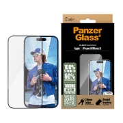 Afbeeldingen van PanzerGlass ® Screen Protector iPhone 16 | 15 | Ultra-Wide Fit Doorzichtige schermbeschermer Apple 1 stuk(s)