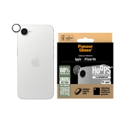 Afbeeldingen van PanzerGlass ® Hoops® Camera Lens Protector Transparent iPhone 16e Doorzichtige schermbeschermer Apple 1 stuk(s)