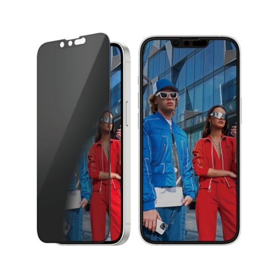 Picture of PanzerGlass ® Privacy Screen Protector iPhone 16e | 14 | 13 | 13 Pro | Ultra-Wide Fit w. EasyAligner Clear screen protector Apple 1 pc(s)