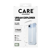 Afbeeldingen van PanzerGlass CARE by ® Flagship Case Transparent Urban Explorer w. Clear Frame iPhone Air mobiele telefoon behuizingen Hoes Transparant