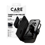 Image de PanzerGlass CARE by ® Feature Case Tango Two-in-One Wallet w. MagSafe iPhone 17 Pro Max coque de protection pour téléphones portables Housse Noir