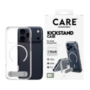 Image de PanzerGlass CARE by ® Feature Case Transparent w. Kickstand & MagSafe iPhone 17 Pro coque de protection pour téléphones portables Housse