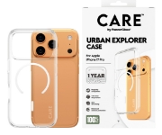 Picture of PanzerGlass CARE by ® Flagship Case Transparent Urban Explorer w. White MagSafe iPhone 17 Pro