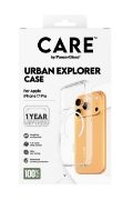 Picture of PanzerGlass CARE by ® Flagship Case Transparent Urban Explorer w. White MagSafe iPhone 17 Pro