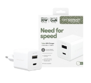 Image de PanzerGlass EM94326 chargeur d'appareils mobiles Smartphone Blanc Secteur Charge rapide Intérieure