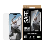 Afbeeldingen van PanzerGlass SAFE. by ® Screen Protector iPhone 17 | iPhone 16 Pro | Ultra-Wide Fit w. EasyAligner Doorzichtige schermbeschermer Apple 1 stuk(s)