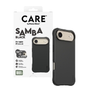 Afbeeldingen van PanzerGlass CARE by ® Fashionable Case Samba Black w. MagSafe iPhone Air mobiele telefoon behuizingen Hoes Zwart