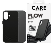 Afbeeldingen van PanzerGlass CARE by ® Feature FLOW Case Black w. MagSafe iPhone 17 mobiele telefoon behuizingen Hoes Zwart
