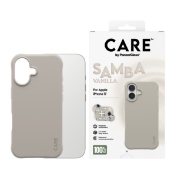 Afbeeldingen van PanzerGlass CARE by ® Fashionable Case Samba Vanilla w. MagSafe iPhone 17 mobiele telefoon behuizingen Hoes Beige