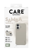 Afbeeldingen van PanzerGlass CARE by ® Fashionable Case Samba Vanilla w. MagSafe iPhone 17 mobiele telefoon behuizingen Hoes Beige