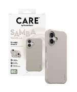 Afbeeldingen van PanzerGlass CARE by ® Fashionable Case Samba Vanilla w. MagSafe iPhone 17 mobiele telefoon behuizingen Hoes Beige